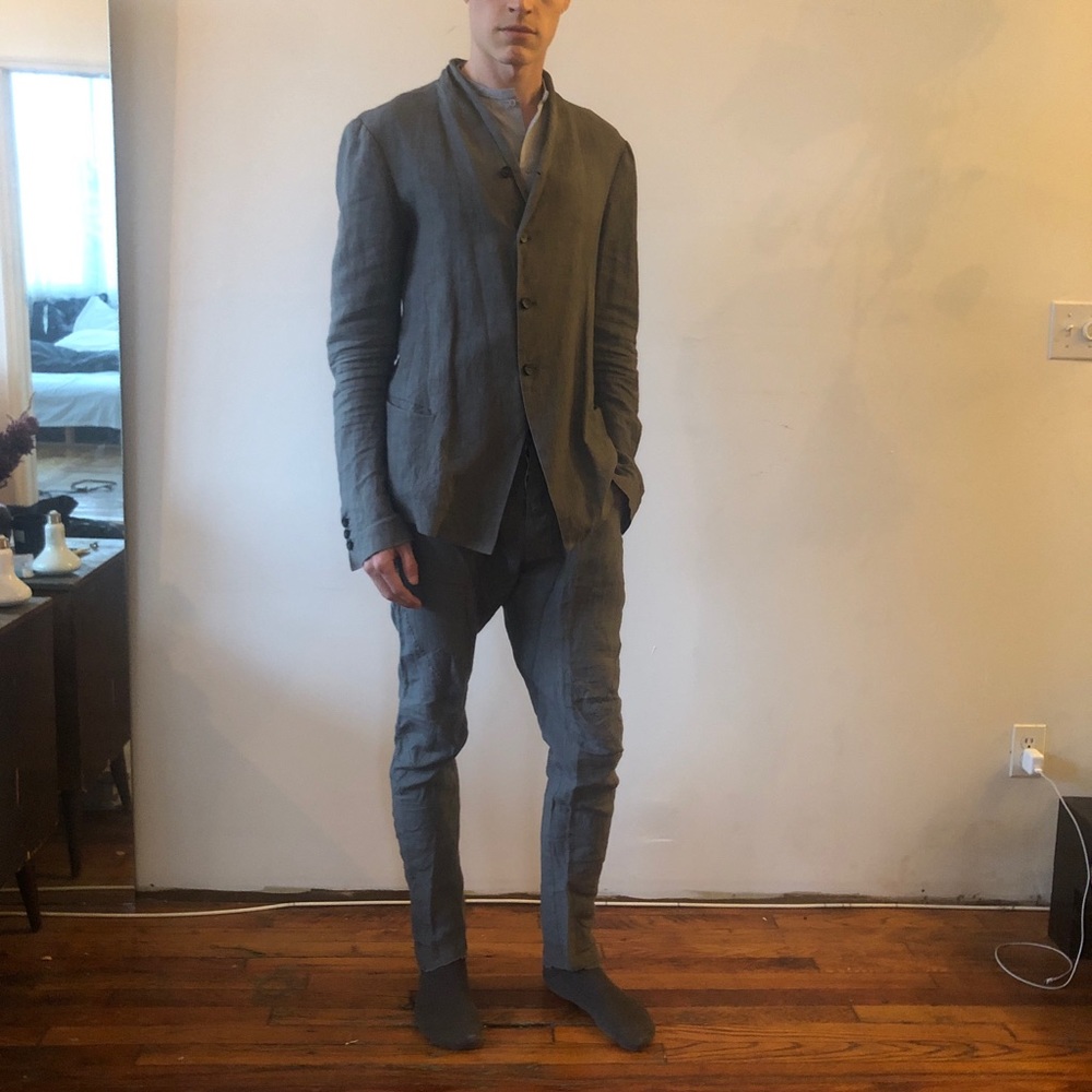 Masnada Linen Suit